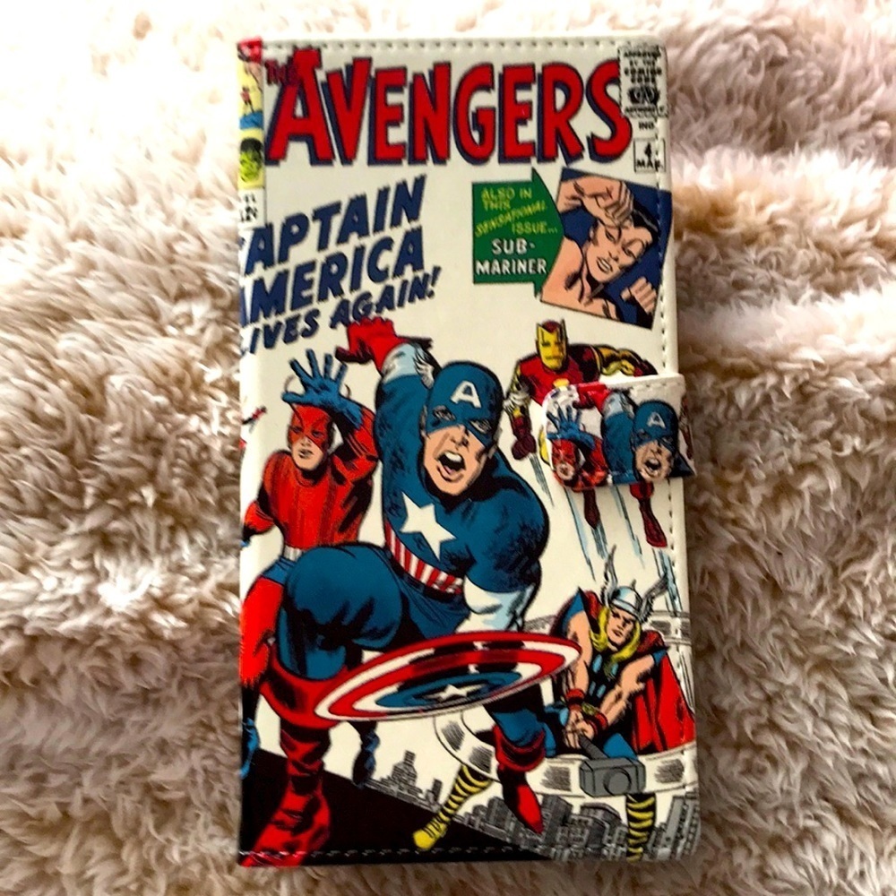 New iPhone 11 Pro Avengers wallet case